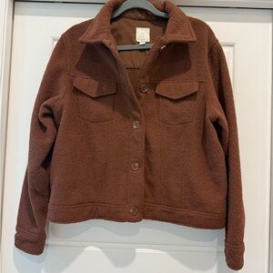 Joie Chocolate Teddy Jacket